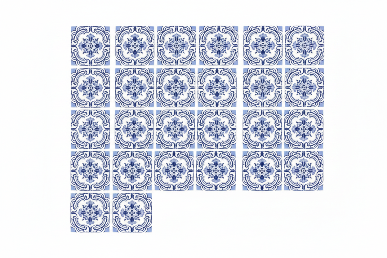 Decoratiestickers, 10 x 10, 26 stuks