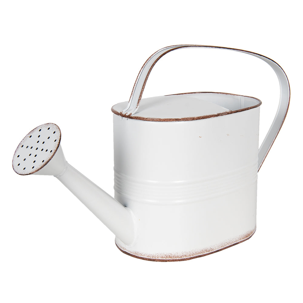 Decoratiegieter wit, 40 x 25 cm