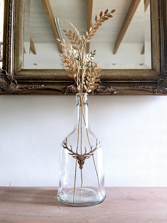 Decorative bottle, 10 x 24