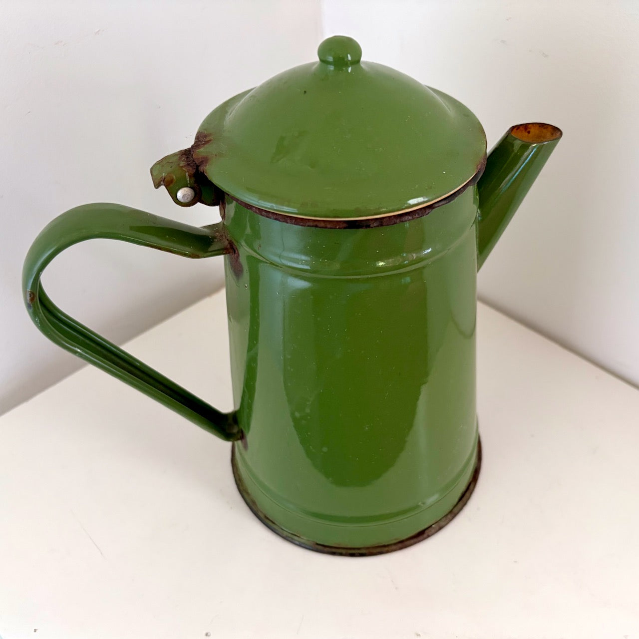 Emaille koffiekan, Ø 13 x 21