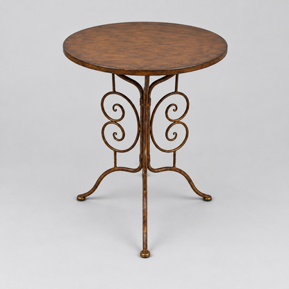 Tuintafel 60 x 72 cm, roestbruin