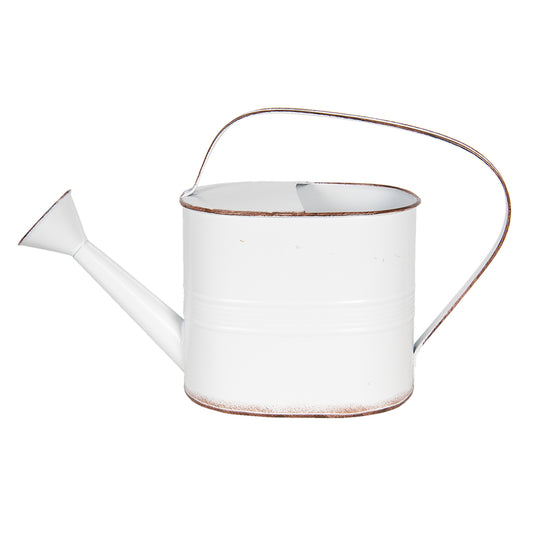 Decoratiegieter wit, 40 x 25 cm