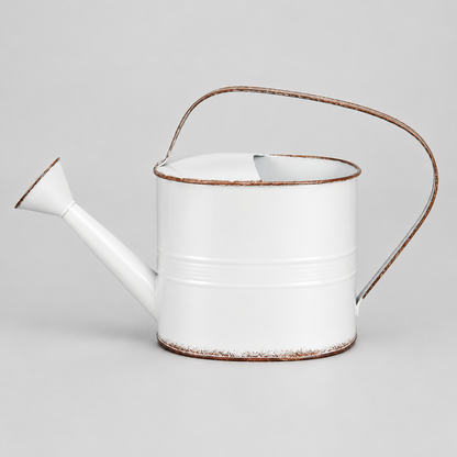 Decoratiegieter wit, 40 x 25 cm