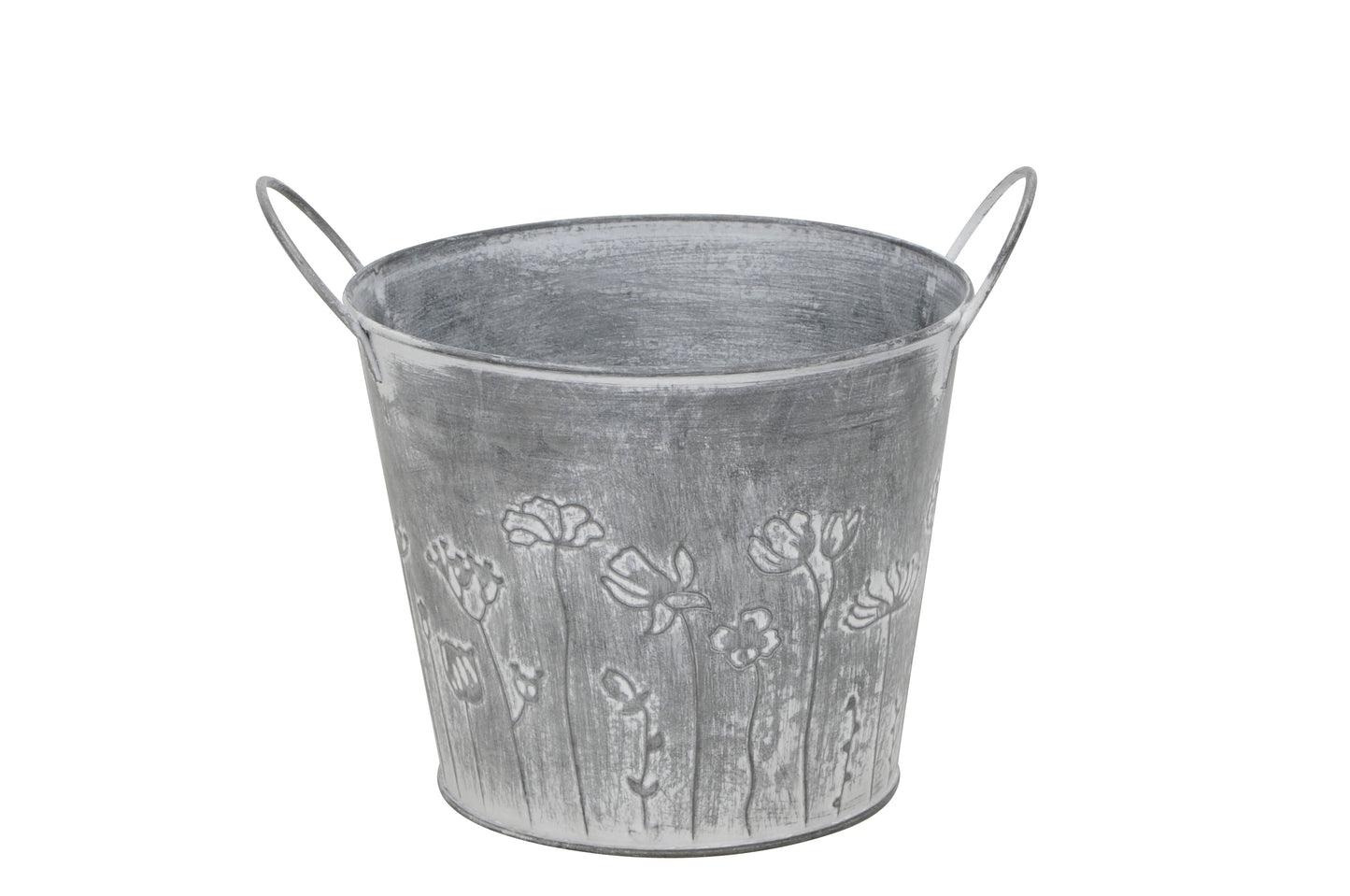Bloempot pot ijzer, 18 x 15