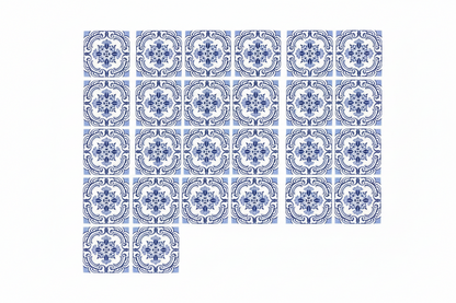 Decoratiestickers, 10 x 10, 26 stuks
