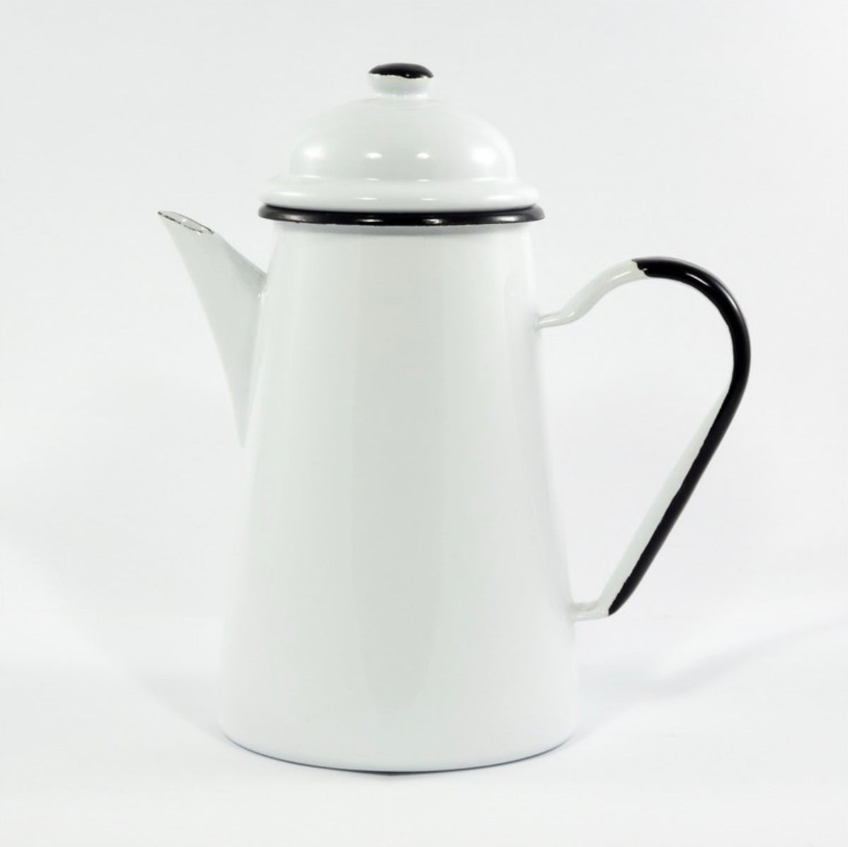 Emaille koffiekan, 1,2 liter