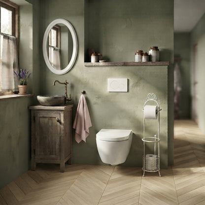 Landelijke toiletrolhouder, 22 x 70 x 18