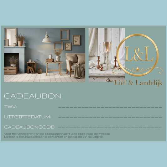 Gift voucher by post