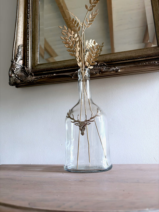 Decorative bottle, 10 x 24