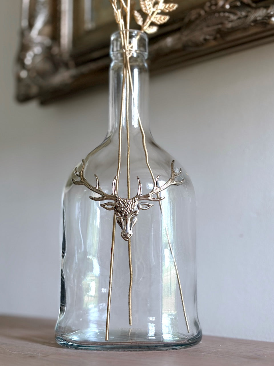 Decoratieve fles, 10 x 24