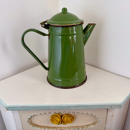 Emaille koffiekan, Ø 13 x 21