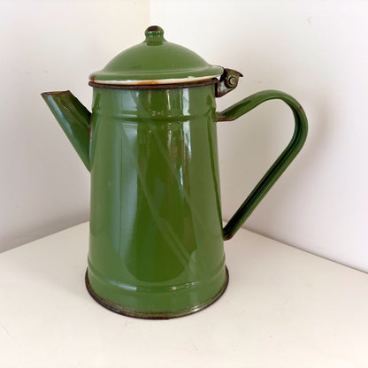 Emaille koffiekan, Ø 13 x 21