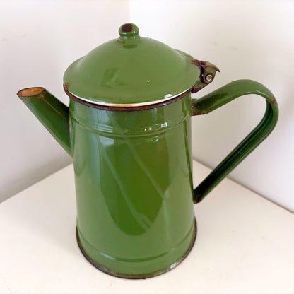 Emaille koffiekan, Ø 13 x 21