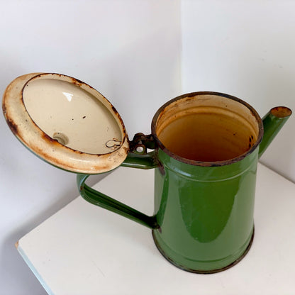 Emaille koffiekan, Ø 13 x 21