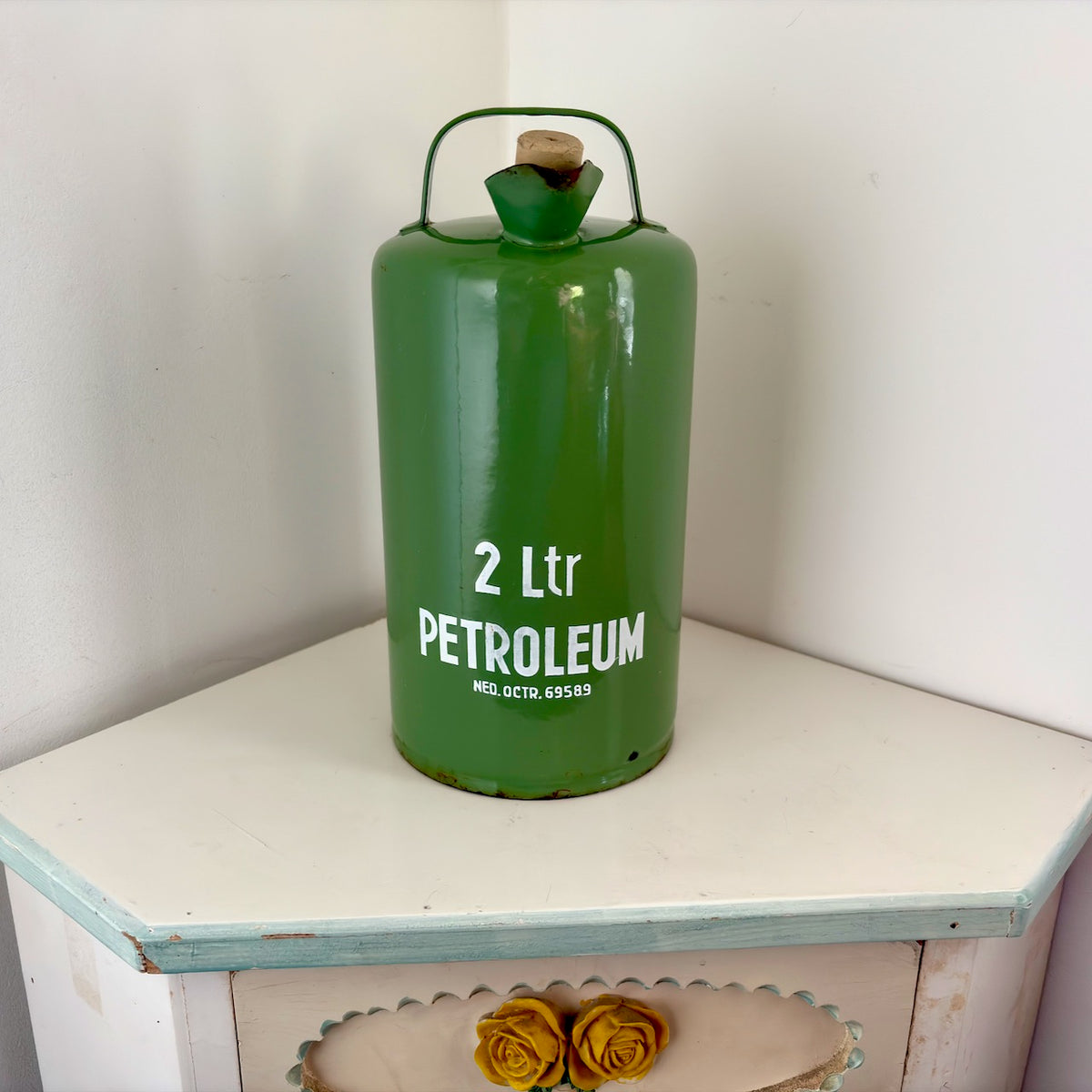 Brocante, Petroleumkan, Ø 12 x 25