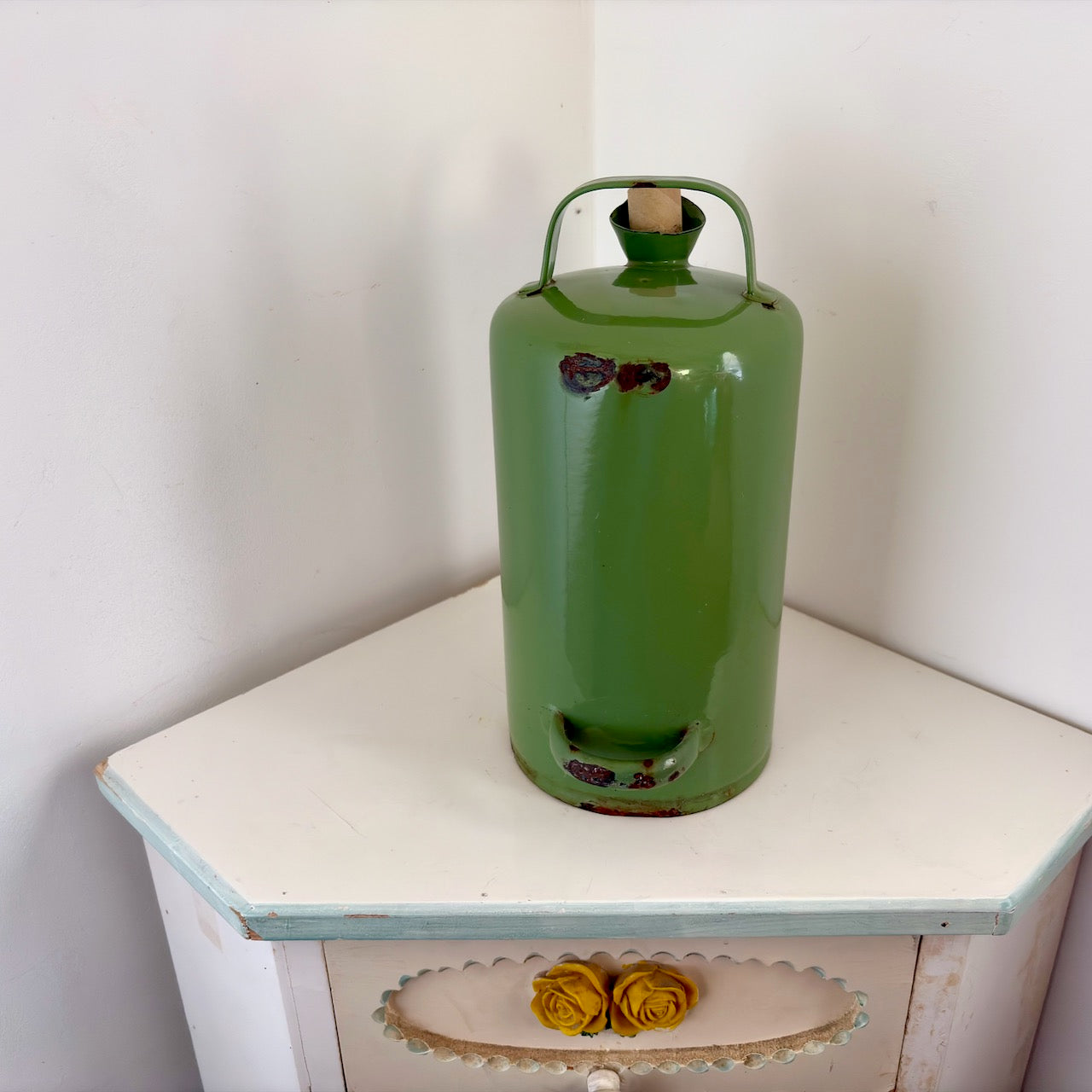 Brocante, Petroleumkan, Ø 12 x 25