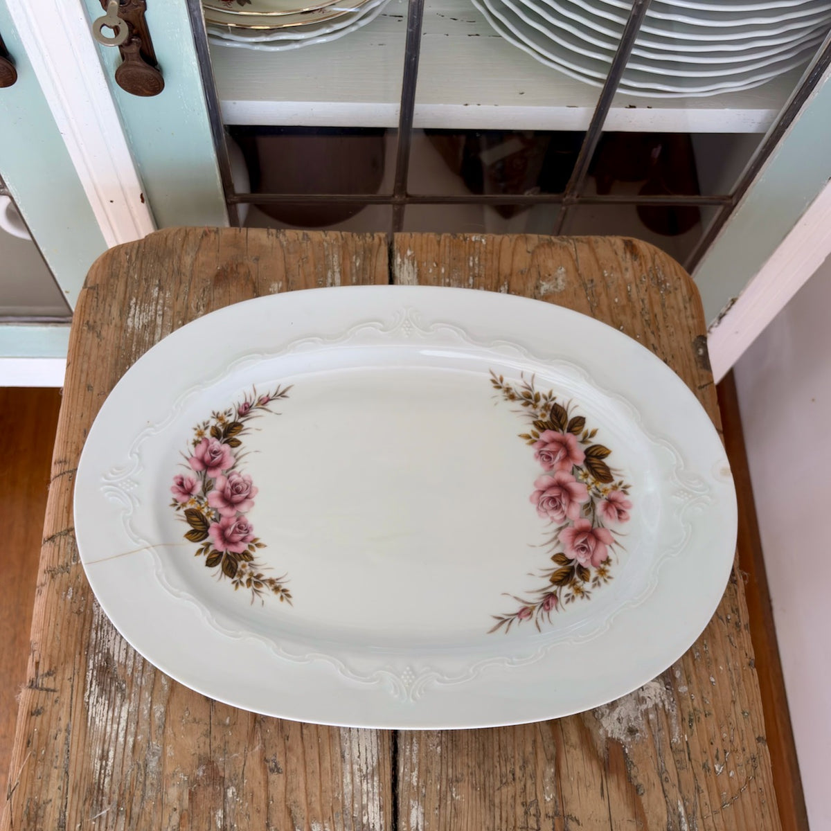 Brocante, serveerschaalset, met cadeau