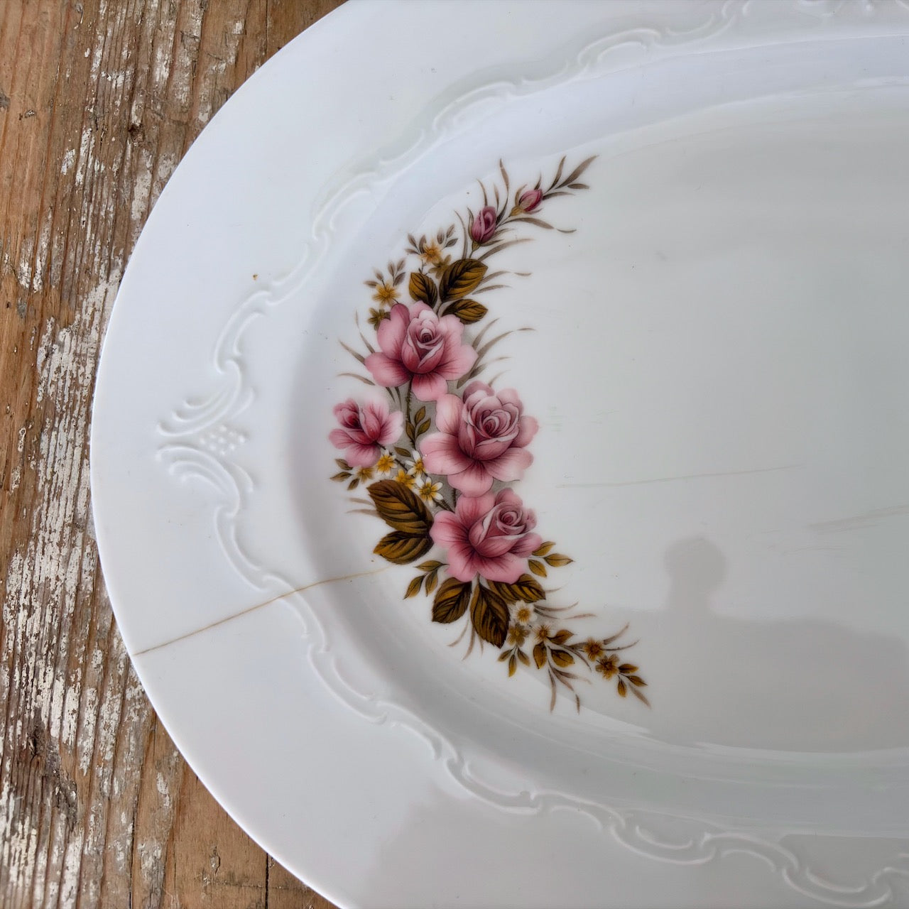Brocante, serveerschaalset, met cadeau
