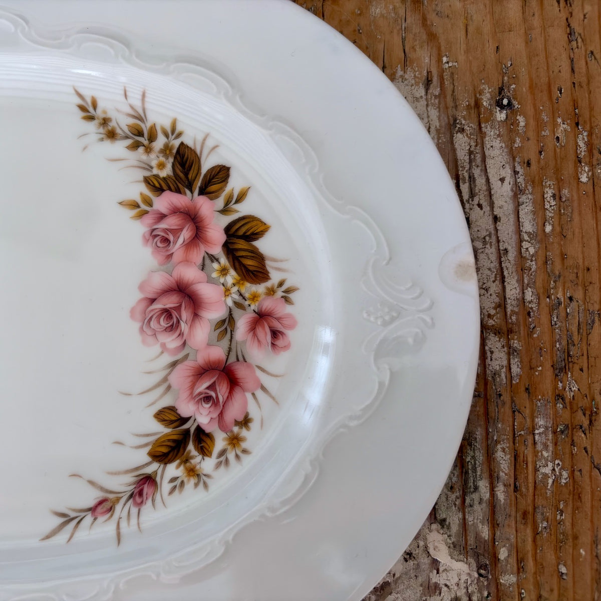 Brocante, serveerschaalset, met cadeau