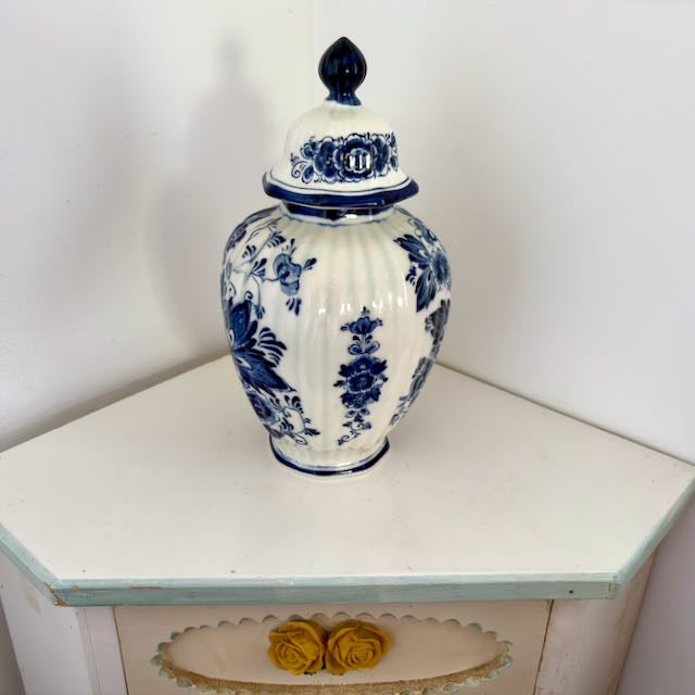 Vaas, Delfts Blauw, Ø 14 x 25