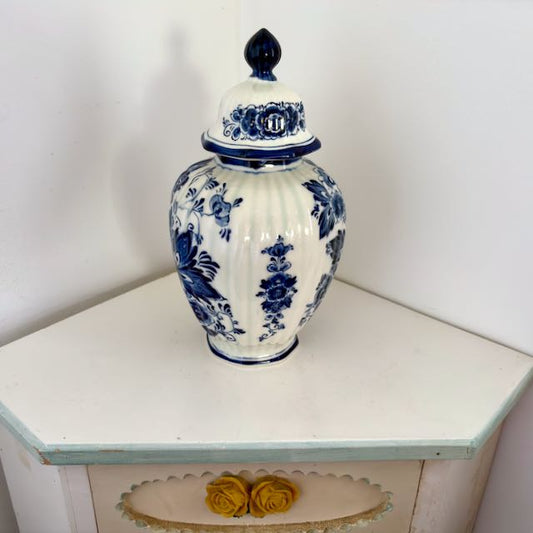 Vaas, Delfts Blauw, Ø 14 x 25