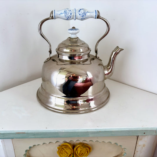 Brocante waterketel, 18 x 15