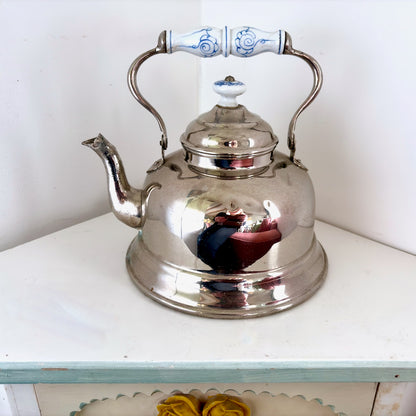 Brocante waterketel, 18 x 15